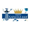 thumbnail image 1 of Agiferg Father's Day Background Cloth New Party Decoration Banner 90*180cm, 1 of 1