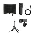 thumbnail image 2 of Professional BM800 Studio Recording Condenser Microphone Set Desktop Mic For PC USB line, 2 of 8