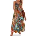 thumbnail image 1 of Nuevo vestido sin mangas con garabatos, vestidos de mujer para ocasiones especiales, vestidos, vestidos de novia para mujer, 1 of 7