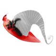 thumbnail image 1 of Matsuzay Sombrero de Navidad para celebración de vacaciones, accesorio para la cabeza, adorno de vestir para hombres y mujeres, gorros de Kits de decoración para fiestas Blanco, 1 of 6