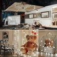 thumbnail image 4 of Cadena de luces Minetom, 21 pies, 60 LED, con forma de globo, funciona con pilas, 4 of 8