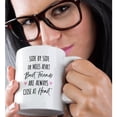 thumbnail image 2 of 3drose, Side by Side or Miles Apart Best Friends Are Always Close at Heart, 11oz Mug, 2 of 6