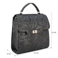 thumbnail image 5 of Bolso Para Dama Negro Piel Grabado Piel Addae Nueva Imagen, 5 of 5