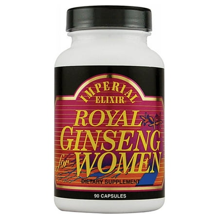 Imperial Elixir Ginseng royal pour les femmes Capsules - 90 Ea