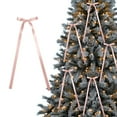 thumbnail image 4 of ¡Últimas Unidades a Precios Bajos!, 10 piezas de lazos para árbol de Navidad, diseño de clip para corona decorativa, buen material, multifuncional, decorativo, color a juego para vacaciones Akmoler, 4 of 9