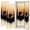 Color 3, variant on Rustic Farmhouse 2 Pcs School Locker Magnetic Wallpaper 12" x 36" Moose Pine Forest Mountain Landscape Minimalist Beige Reusable Removable Locker Accessories Back to School Supplies for Cabin