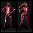 thumbnail image 1 of Psychdlique squelette cosplay costume adulte corps femme cosplay Halloween utilisation Halloween Party Halloween carnaval Makeup ball facile halloween, 1 of 5