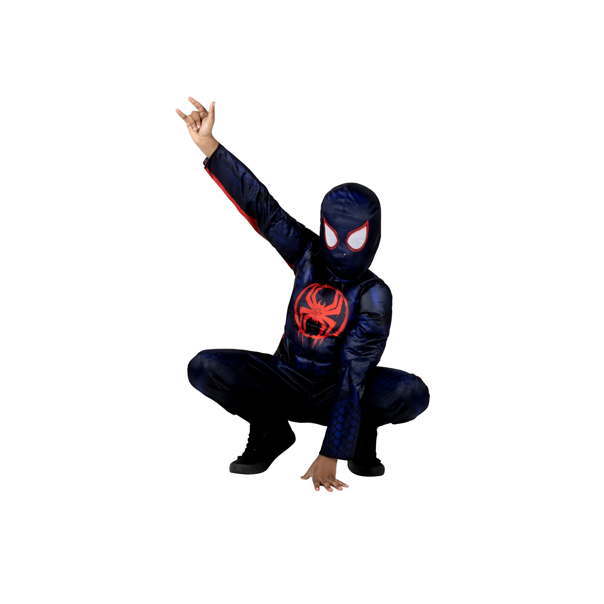Marvel's Miles Morales Halloween Costume for Children, Boy's Size M (8), by Jazwares