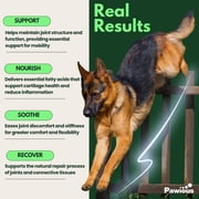 Pawious Hip and Joint Chews for Dogs - 9oz, 120 Ct. - Glucosamine for Dogs - Mobility Bites