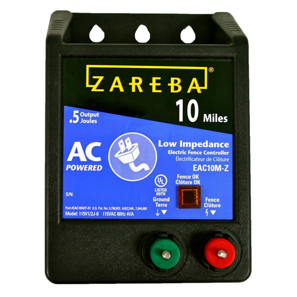 Zareba 10 Mile Ac Low Impedance Electric Fence Charger Walmart Com Zareba 10 Mile Ac Low Impedance Electric Fence Charger Walmart Com