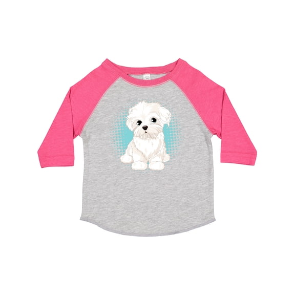 Inktastic Maltese Puppy Dog Boys or Girls Toddler T-Shirt