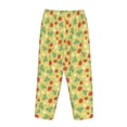 thumbnail image 5 of Naloa Floral Strawberr Print Women’s Ultra-Soft Comfy Pajama Lounge Pants with Pockets & Drawstring, 5 of 8