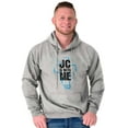 thumbnail image 5 of Christ is With Me Christian Faith Hoodie Sweatshirt Women Men Brisco Brands M, 5 of 6
