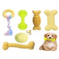 thumbnail image 1 of Dosaele 6pcs Small Dog Chew Toys Set  Cute And Durable Teething Toys For Small Dogs  Interactive Soft Toys, 1 of 7