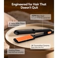 thumbnail image 5 of Terviiix 2" Widest Ceramic Flat Iron with Adjustable Heating, Professional Straightening Irons, 5 of 6