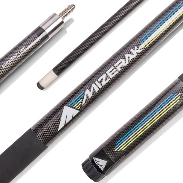 Mizerak 58" Deluxe Carbon Composite Billiards Pool Cue with Straight