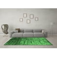 thumbnail image 3 of Ahgly Company Indoor Rectangle Abstract Emerald Green Contemporary Area Rugs, 5' x 8', 3 of 4