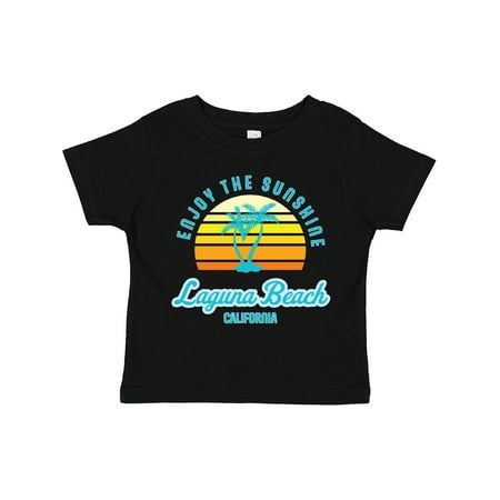 

Inktastic Summer Enjoy the Sunshine Laguna Beach California in Blue Boys or Girls Toddler T-Shirt