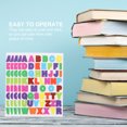 thumbnail image 3 of TEHAUX 50pcs Sticky Letters for Poster Board Paper Assorted Color for Artists Crafting, 3 of 4