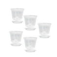thumbnail image 2 of Macetas para orquídeas con agujeros, maceta para flores, maceta de jardinería, maceta transparente con agujeros, para cocina, jardín y dormitorio Con platillo 7 pulgadas, 2 of 8