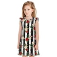 thumbnail image 1 of Balery Rose Flowers Camisón de princesa para niñas, pijama de algodón con mangas abullonadas, suave y bonito.-Medium, 1 of 6
