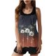 thumbnail image 1 of Traje de baño de dos piezas para mujer, trajes de baño para mujer, traje de baño de dos piezas de moda con estampado y cintura alta para mujer, 1 of 8