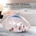 thumbnail image 5 of Valentine's Day Silk Pillowcase for Hair and Skin 1PCS, Girls and Flowers Satin Pillow Covers Standard Size 20x26 in Home Decor Gifts, 5 of 7
