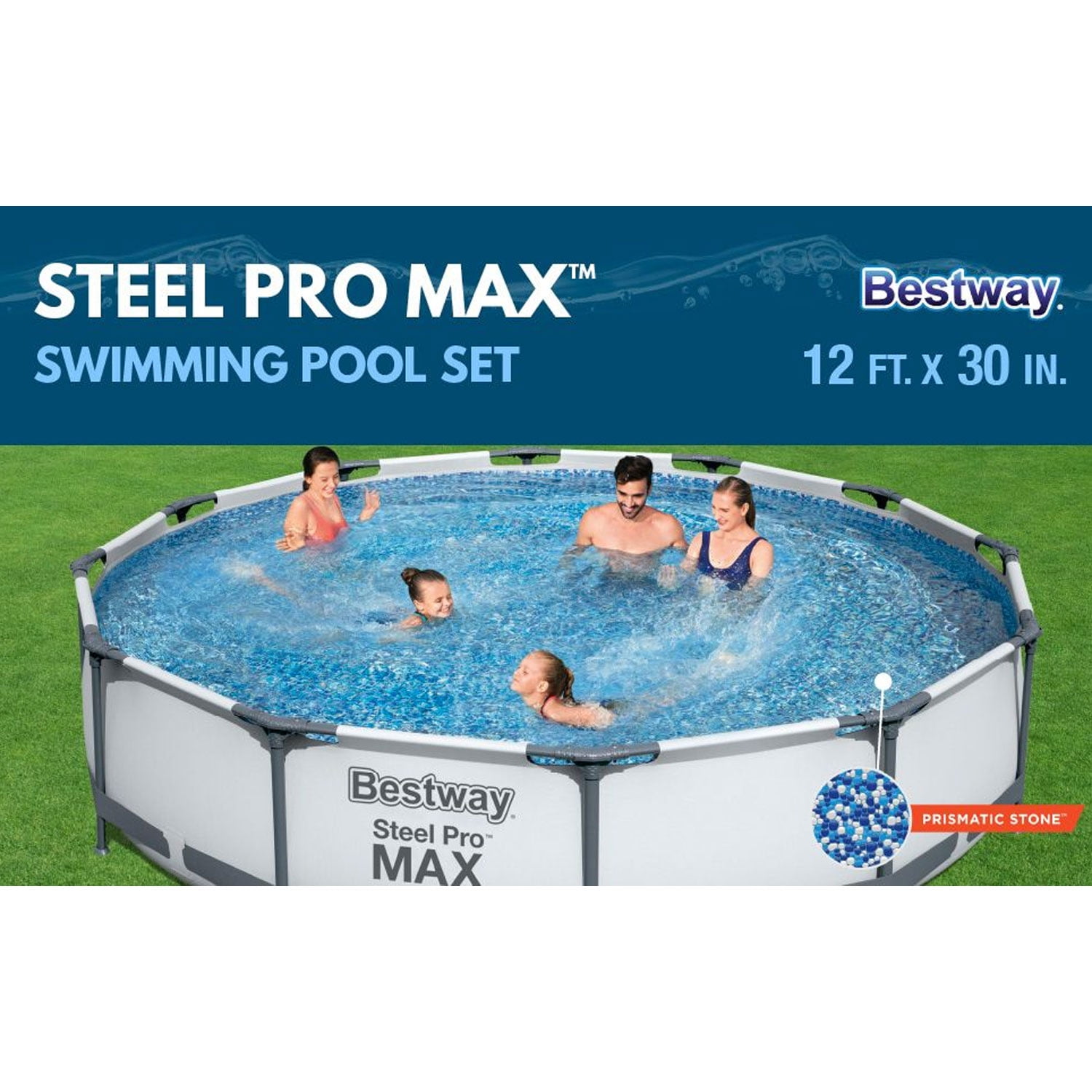 Bestway Bestway Steel Pro Max Swimming Pool 12ft 3.66m Replacement LINER ONLY ! 3 
