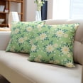 thumbnail image 2 of Throw Pillow Covers 18x18 Inch Set of 2, Decorative Pastoral Pillow Cases for Living Room and Outdoor Sofa, Daisy, 2 of 4