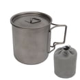 thumbnail image 2 of Taza de Titanio ANGGREK 500 Ml Para exteriores, 2 of 8