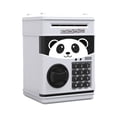 thumbnail image 1 of Alcancía Musical Panda con Teclado de Seguridad - Ahorra Dinero Divirtiéndote con 11 Canciones y Función Automática para Billetes - Hecho de ABS Resistente, Ideal para Niños (Requiere 3 Pilas AA), 1 of 6