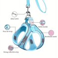 thumbnail image 4 of Summer Comfort & Safety for Your Dog: Vest Style Pet Chest Strap with Traction Rope & Reflective Bands, 4 of 5