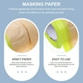 thumbnail image 3 of Masking Paper 2 Rolls Covering Furniture Adhesive Hanging Lamp Shade Only Kraft, 3 of 6