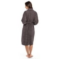 thumbnail image 6 of Skylinewears Woman Cotton Bathrobe Terry Cloth Knee Length Spa Bathrobe Soft Shower Robe, 6 of 6