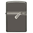 thumbnail image 2 of Zippo Zipper Black Ice Pocket Lighter, 2 of 6