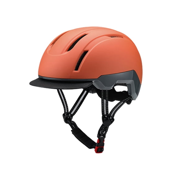 Wosthever Casco de bicicleta de amplia aplicación M, adecuado para montar en bicicleta, actividades al aire libre, cascos de ciclismo Ciclismo naranja negro METRO【55-58CM】