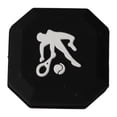thumbnail image 3 of DYNWAVECA Tennis Racket Dampener Tennis Vibration Dampener for Game Sports Enthusiasts Black, 3 of 9