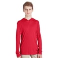 thumbnail image 7 of Youth Zone Performance Hoodie - SPORT RED - S, 7 of 7