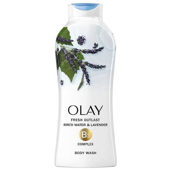 Olay Fresh Outlast Body Wash Purifying Birch Water & Lavender