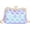 Purple, variant on Women Mini Evening Handbag Clutch Chain Strap Cross-body Bag Kiss Lock