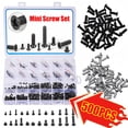 thumbnail image 2 of 500PCS Notebook Mini Screw Set 18 Types Mini Screw Nuts DIY Kit Laptop Notebook Computer Repair Screw for Lenovo Samsung HP Nuts 1x mini Screwdriver, 2 of 6