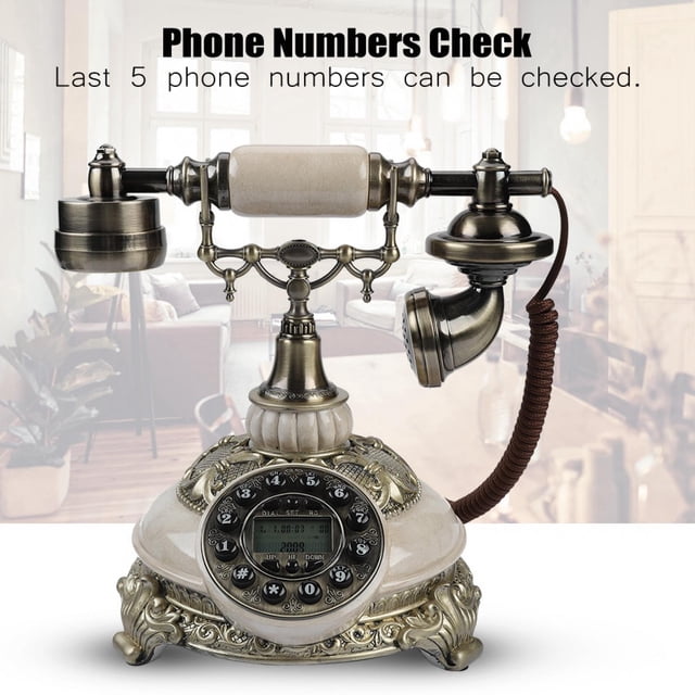 Loewten Retro Telephone, Screen Display Telephone, Office For Home