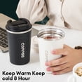 thumbnail image 2 of Stainless Steel Thermal Mug 380ml/510ml Travel Thermal Mug Leak-Proof Thermos Bottle Tea Coffee Mug Insulated Cup Water Bottle, 2 of 5