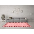 thumbnail image 3 of Ahgly Company Machine Washable Indoor Rectangle Oriental Red Traditional Area Rugs, 3' x 5', 3 of 4