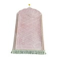 thumbnail image 1 of Portable Prayer Rug Floor Carpet 65Cmx110cm Blanket Area Rugs Foldable Prayer Pink, 1 of 8