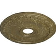 thumbnail image 3 of Ekena Millwork 20"OD x 3 5/8"ID x 1"P Jackson Ceiling Medallion (Fits Canopies up to 5 1/8"), Hand-Painted Mississippi Mud Crackle, 3 of 8