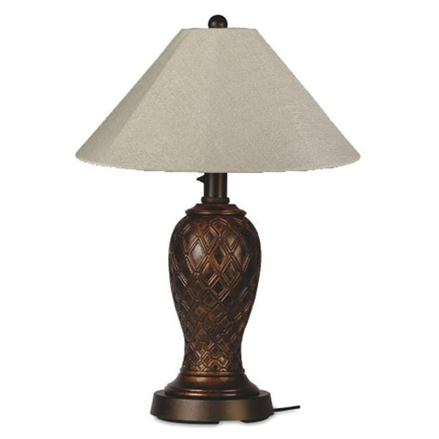 Patio Living Concepts 20937 Lampe de Table Monterey 34 Pouces - Bronze