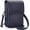 Navy Blue, variant on Genuine Leather Small Crossbody Bags for Women, Cell Phone Cross body Purse Bag with RFID Blocking Card Slots