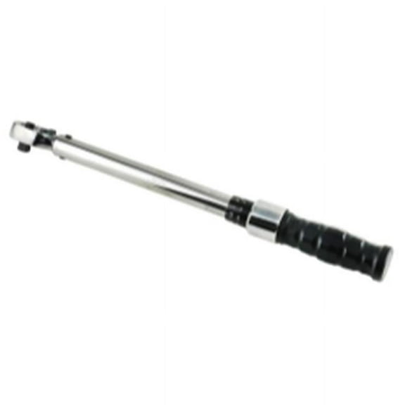 0.37 in. Drive Adjustable Ratcheting Torque Wrench, 10-100 ft. lbs