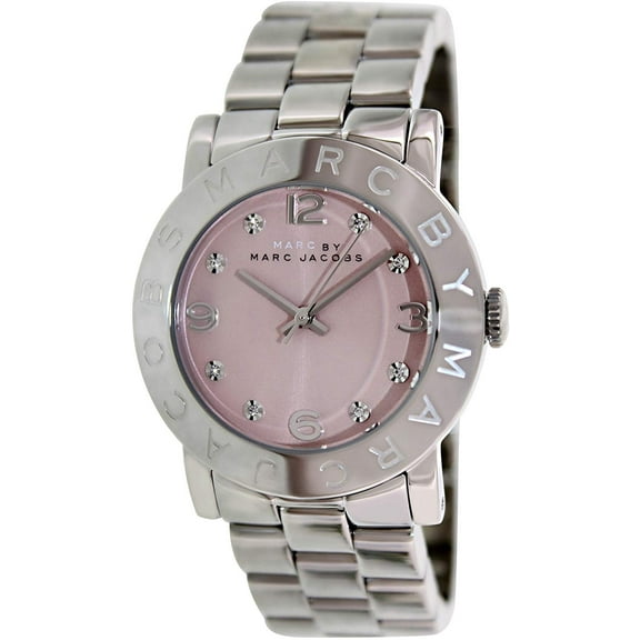 Marc Jacobs Women's MBM3300 'Amy' Crystal Stainless Steel Watch